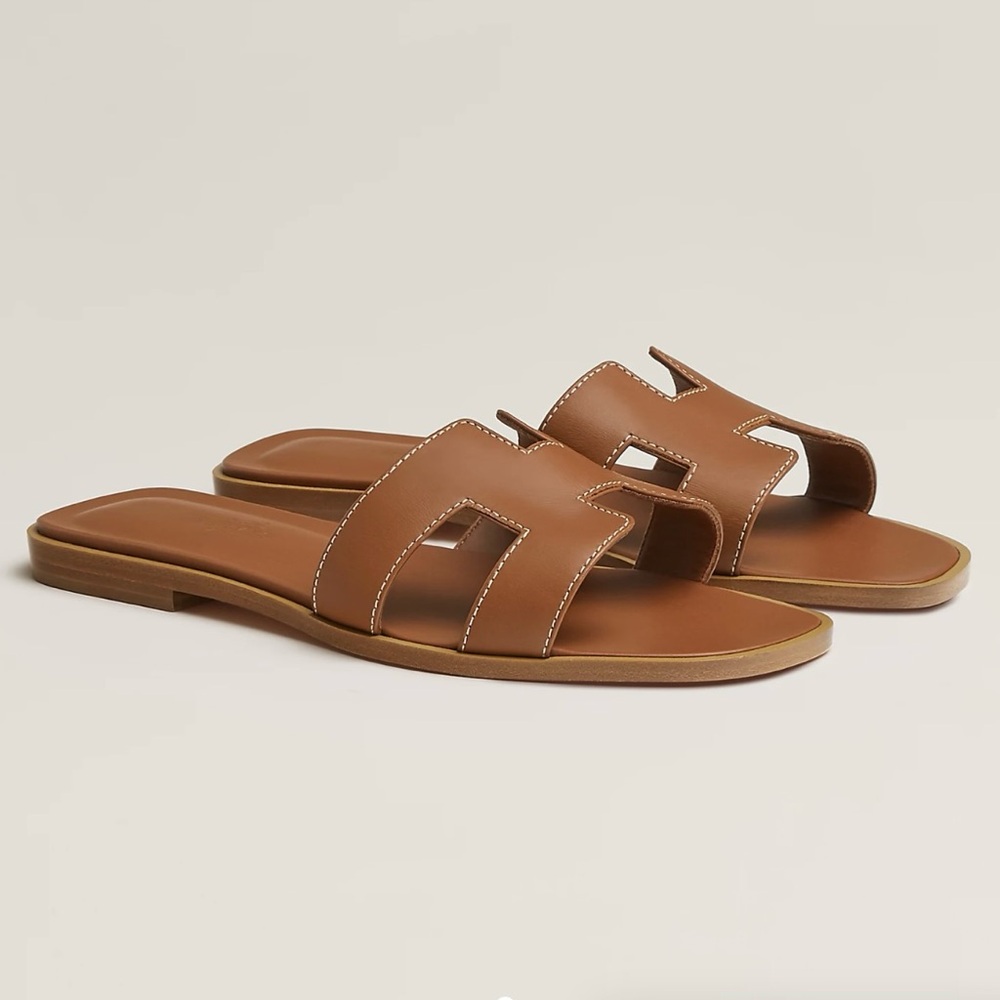 Hermès Oran Sandals – Brown– Size 39 | worn twice! | 💗OPEN TO OFFERS!💗